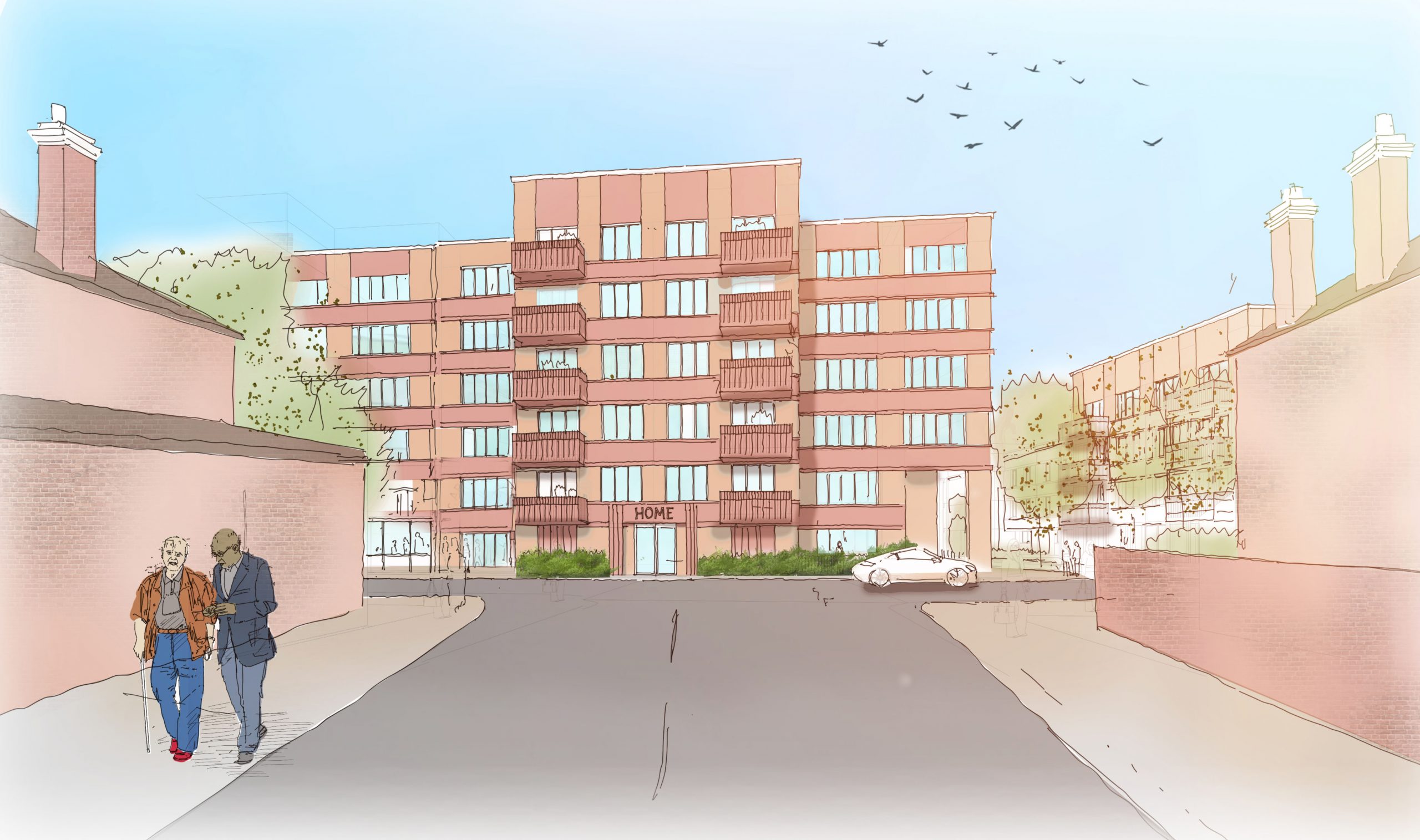 View from Bridport Road